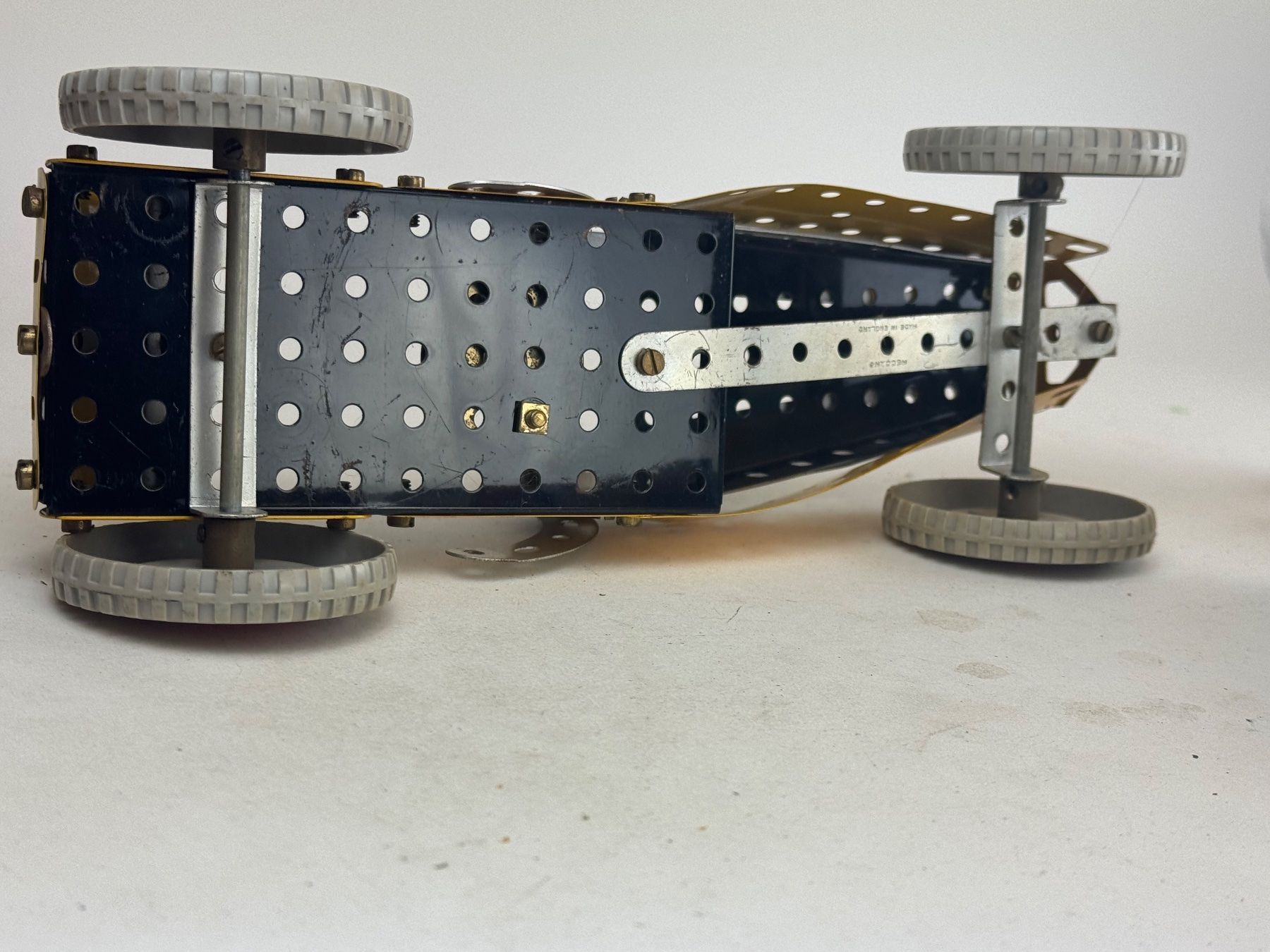 Meccano Kit di costruzioni: HA- Mecano ? Rennwagen gelb – Usato da Elm venduto da Wikmtz 2