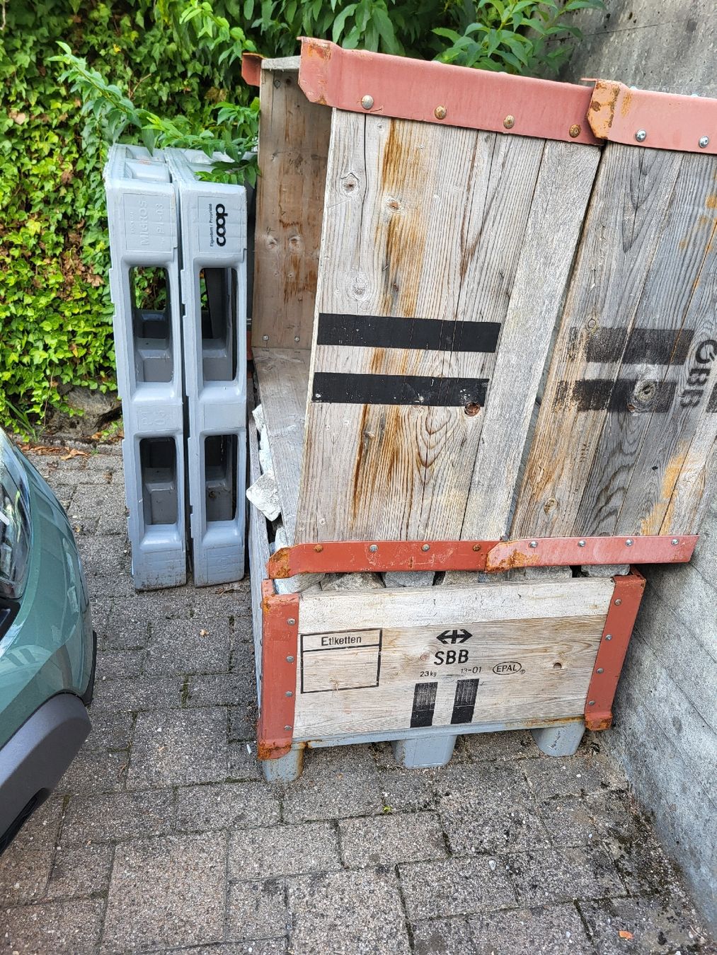 Pallets: Paletten + Rahmen – Usato da Ulisbach venduto da Jaeger1291