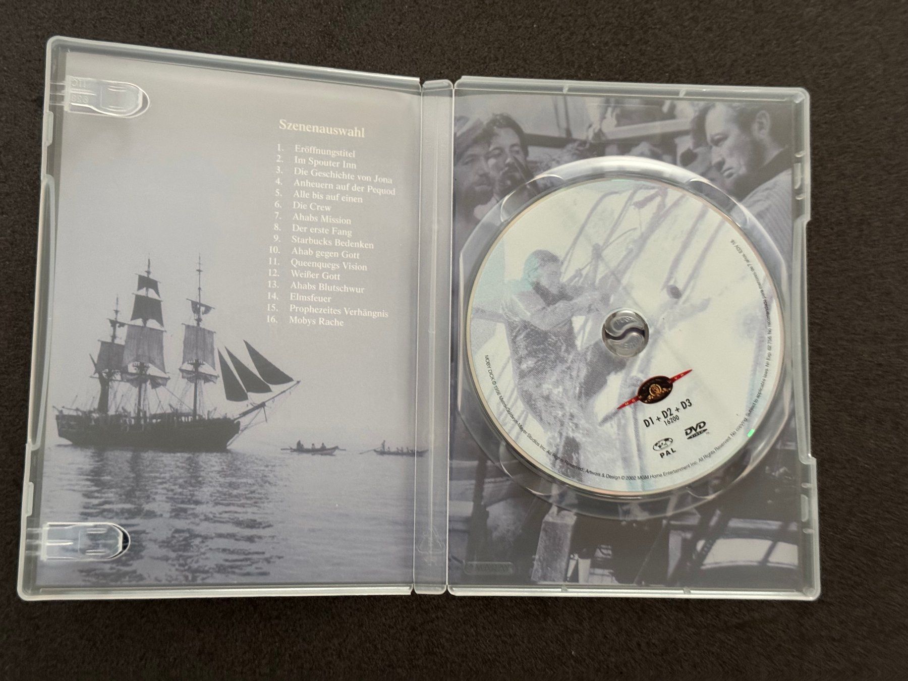 Tutti i DVDs: MOBY DICK DVD Gregory Peck EN/DE SP/FR/IT – Usato da Fribourg venduto da tschjoly 4