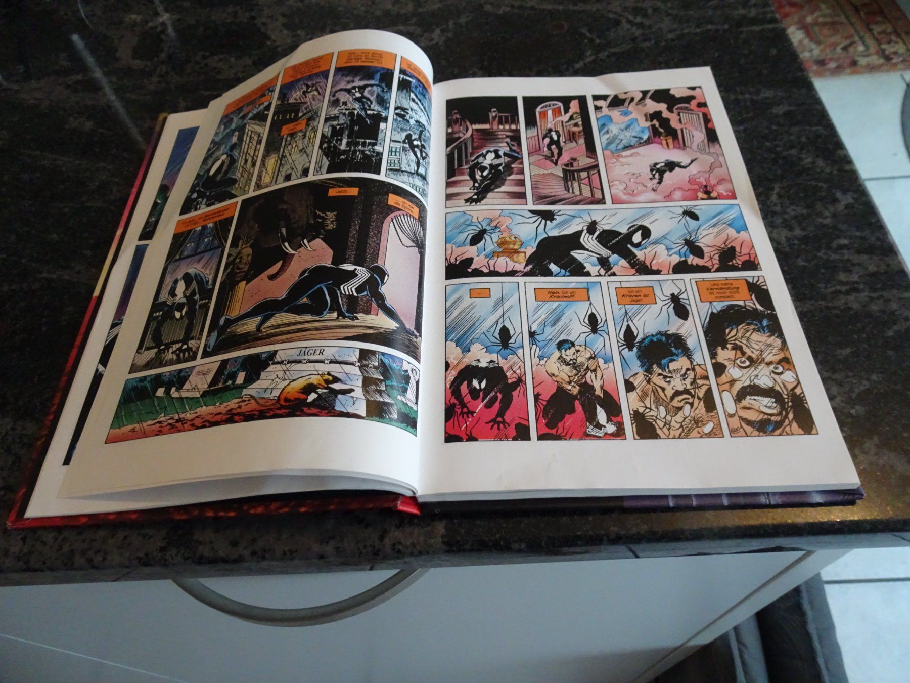 Fumetti: Spider-Man. Kravens letzte Jagd. Marvel Comic Buch.AU6 – Usato da Zürich venduto da Roulet 3