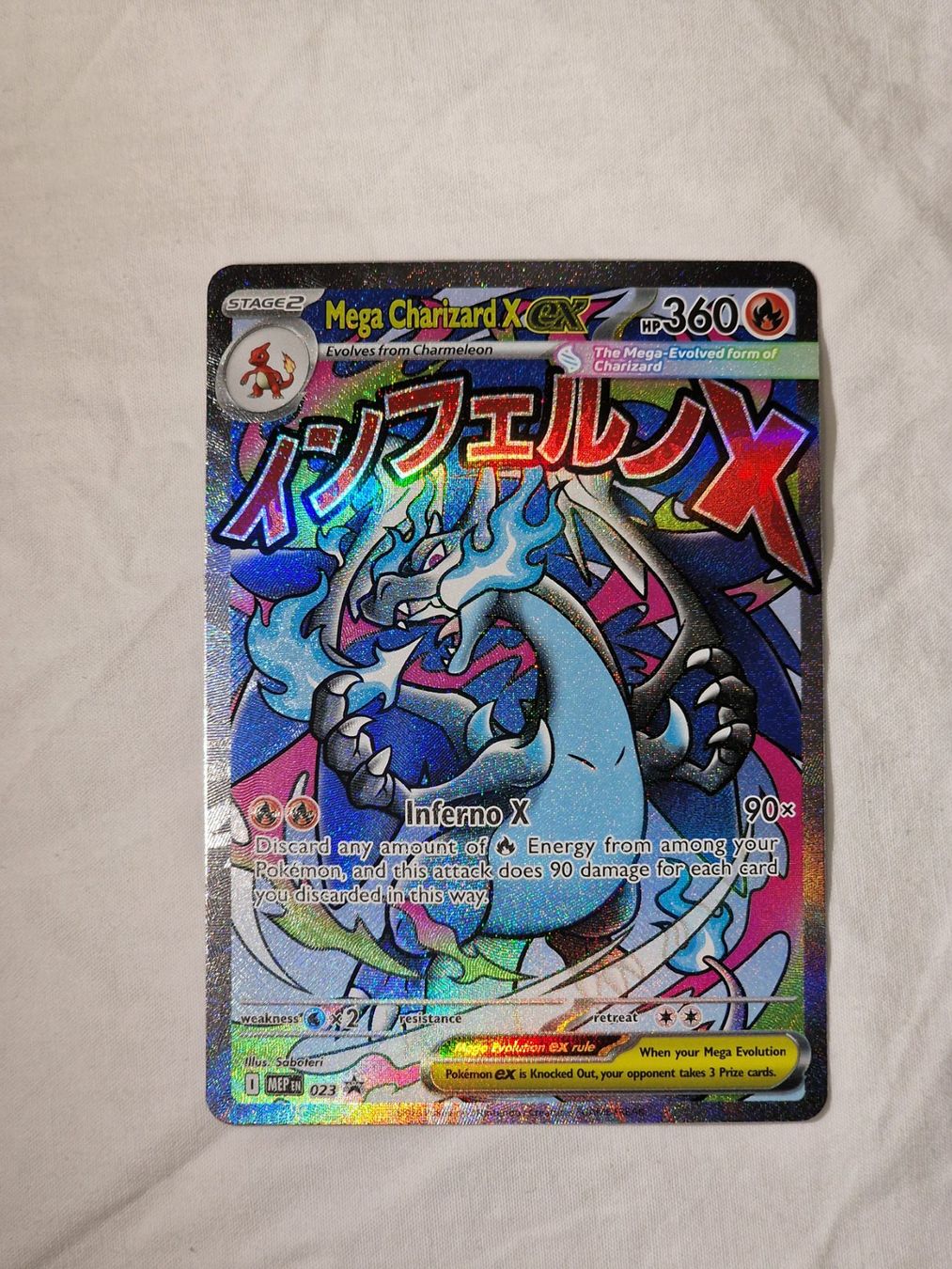 Pokémon Carte collezionabili: Mega Charizard X ex 023 – Usato da Binningen venduto da oscark77 1