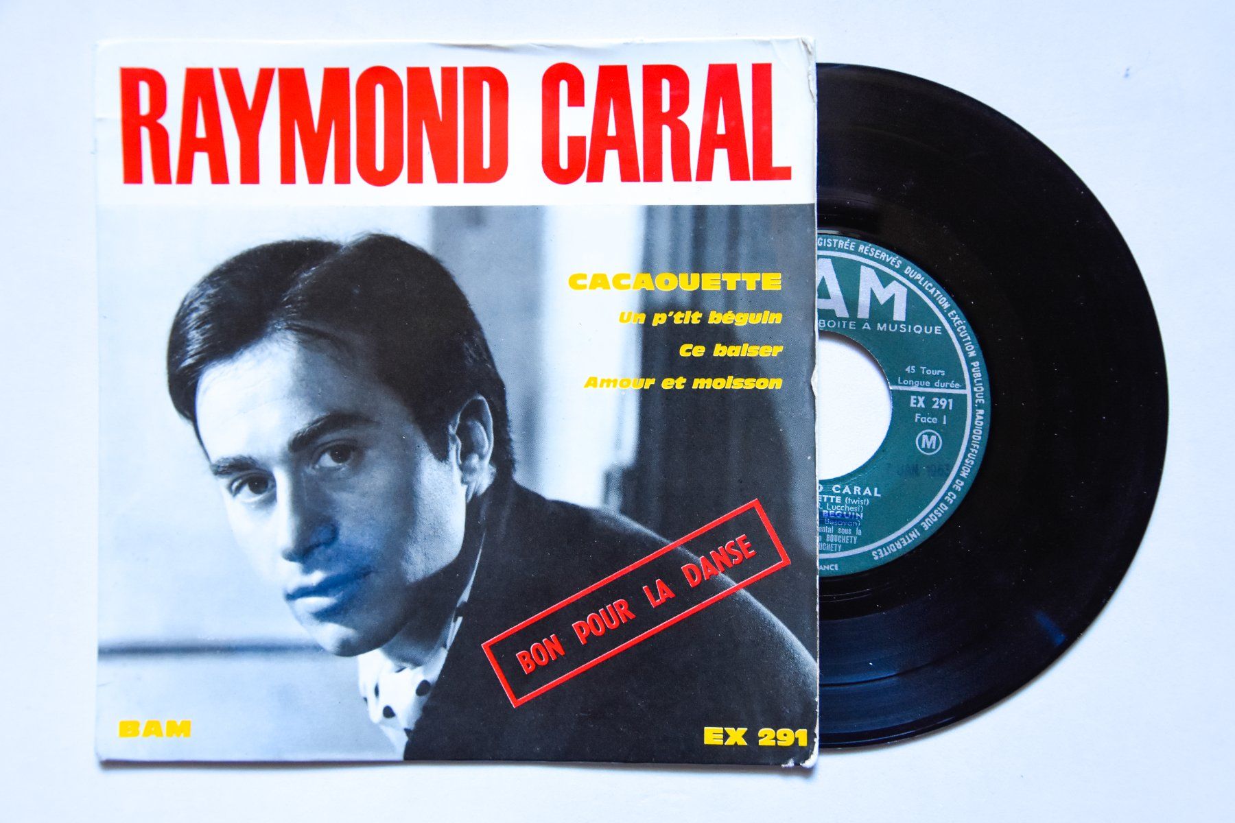 Dischi in vinile: Raymond Caral - Cacaouette (EP) – Usato da Belmont-sur-Yverdon venduto da ag97