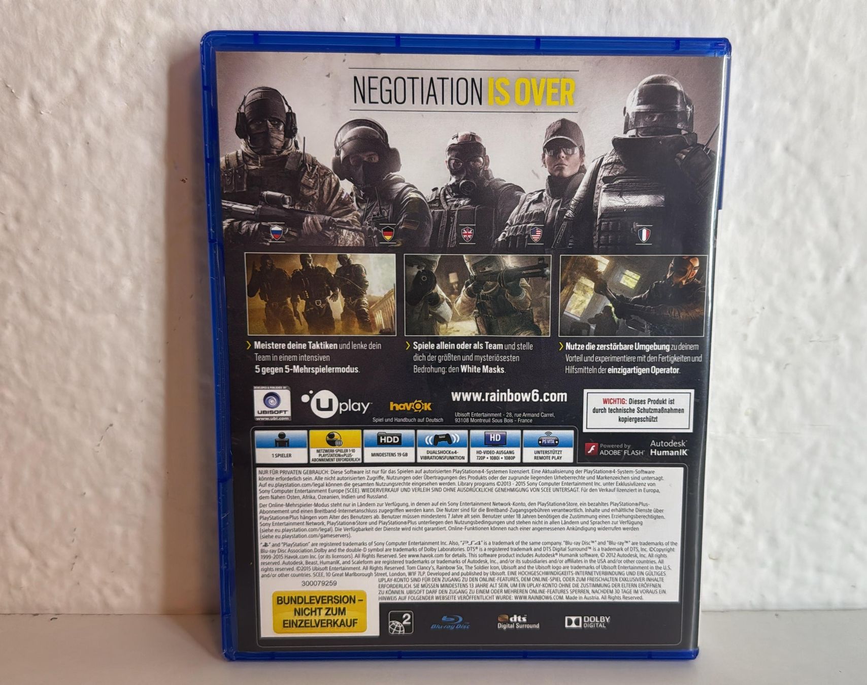 Giochi: Tom Clancy's Rainbow Six Siege PS4 - Top Zustand! – Usato da Ehrendingen venduto da lax21 1