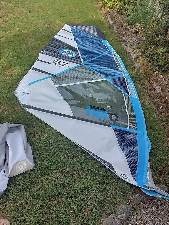 Surfen: North Superhero 5,7 m2 – Gebraucht aus Elsau von tafit01 1