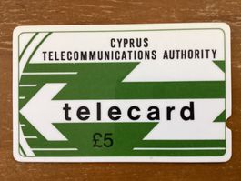 Telefonkarte Zypern 5£ CYP-M-14, 1988