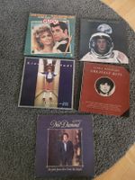 5x LPs - Grease, Linda Ronstadt, Neil Diamond, Randy Vinyl 