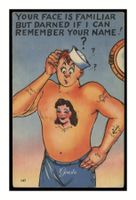 USA 1940 "Humour Marin" Your Face is Familiar - N°147