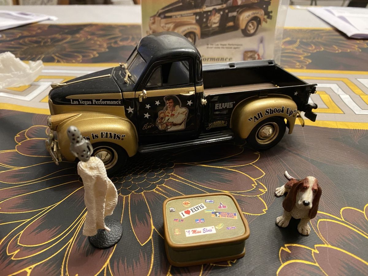 Modellini d'auto: Studebaker Pickup 1947 Elvis PresleyLas Vegas Performance – Usato da St. Margrethen SG venduto da Alfista_159 5