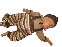 Ensemble garçon 👦 4 pcs.,3-6 mois Fait main ✋️  unique