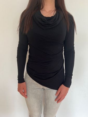 Urban Zen by Donna Karan Designer Draped Top asymmetrisch