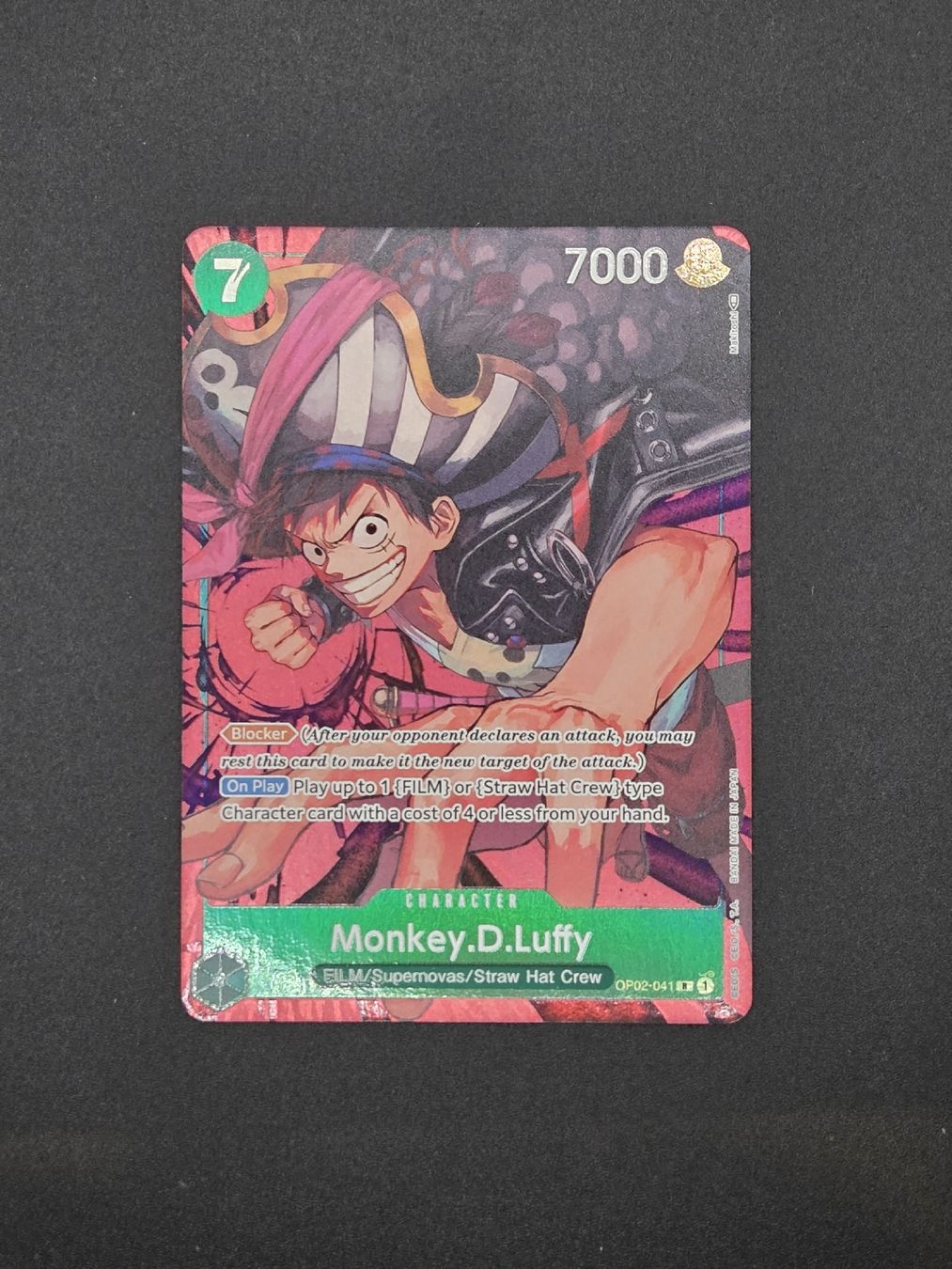Bandai Carte collezionabili: Monkey.D.Luffy OP02-041 box topper – Nuovo (secondo la descrizione) da Plan les ouates venduto da mar_pp6b