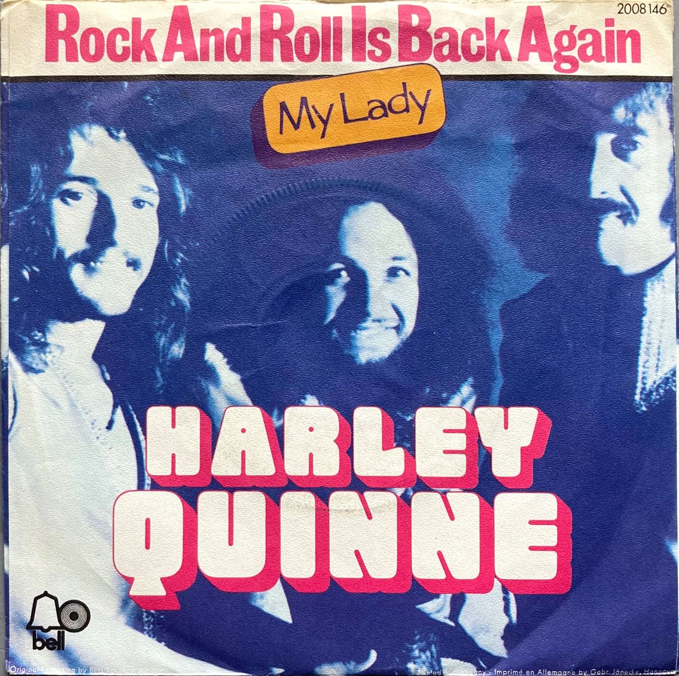 Dischi in vinile: HARLEY QUINNE - ROCK AND ROLL IS BACK AGAIN – Usato da Poliez-Pittet venduto da Newtown-Records 1