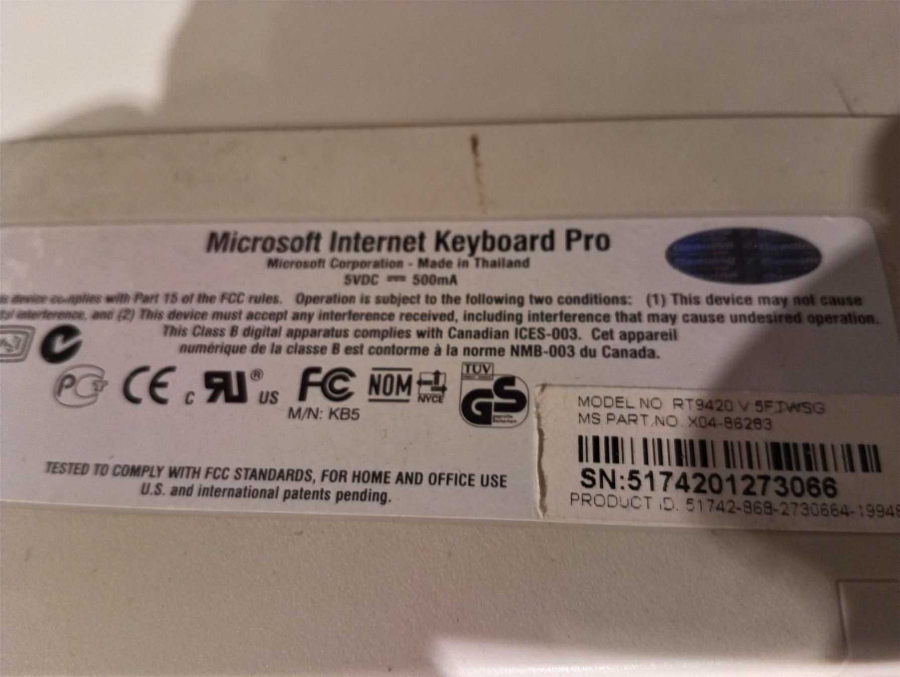 Microsoft Tastiere: Tastatur – Usato da St. Gallen venduto da Hinterberg 1