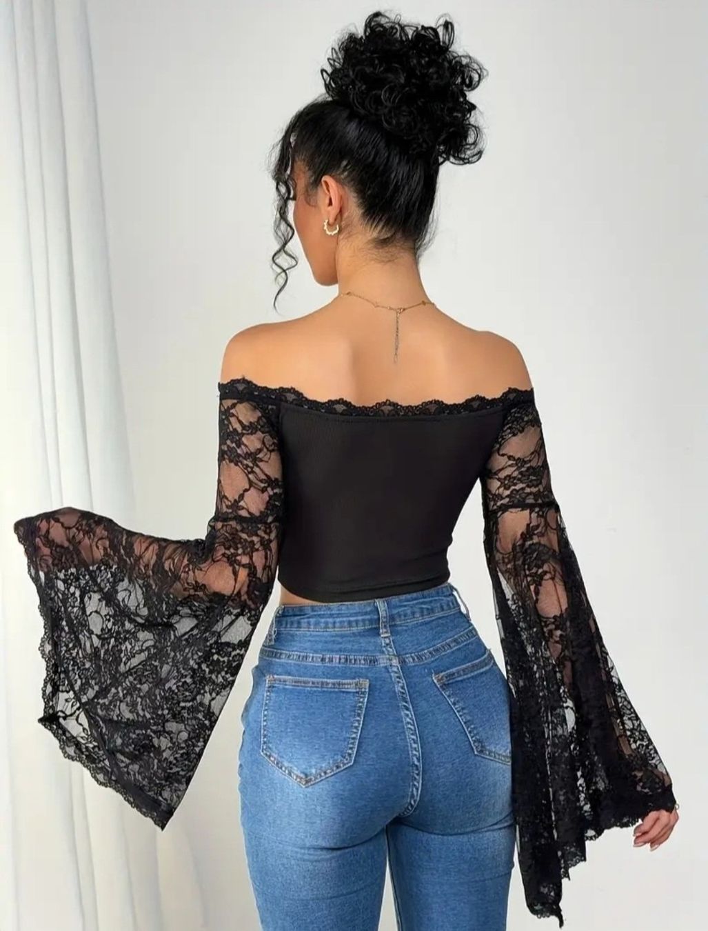 Blusen: Gothic Spitzenbluse Gr M *neu* – Neu und originalverpackt aus Münsingen von BlackTears-3 2
