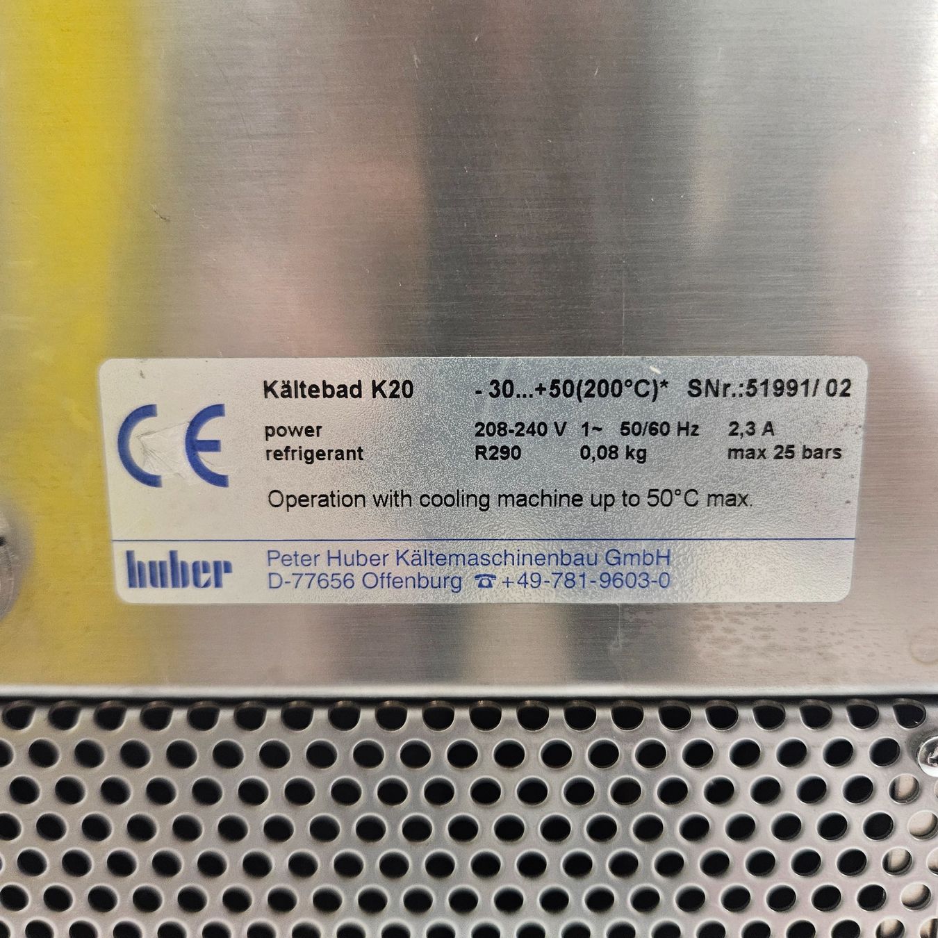 Accessori da laboratorio: Kältebad Huber K20 – Usato da Niederdorf venduto da LeptonAG_Labor 4