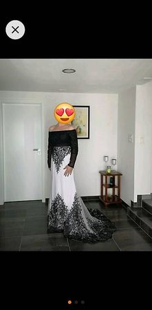Elegantes Abendkleid von JJ's House, Grösse 38, Top Zustand!