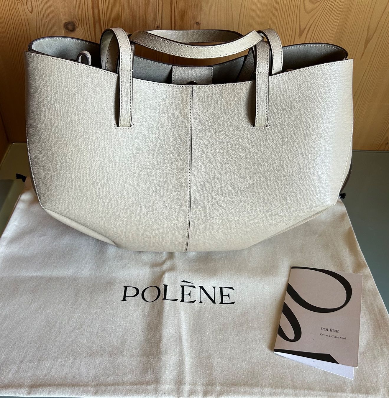 Polène Borse da donna: Polène Cyme Tasche Sable – Nuovo e nell'imballaggio originale da Büetigen venduto da Cwuehlmaus 6