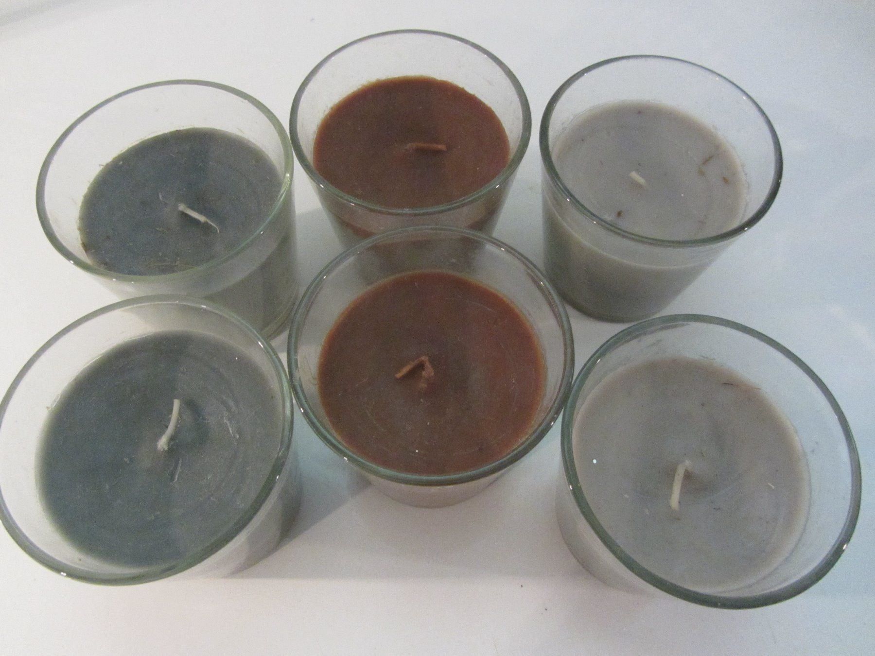 Candele: 6 Kerzengläser gefüllt – Nuovo (secondo la descrizione) da Egliswil venduto da chroetli22 1