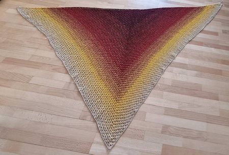 Dreiecktuch Handmade