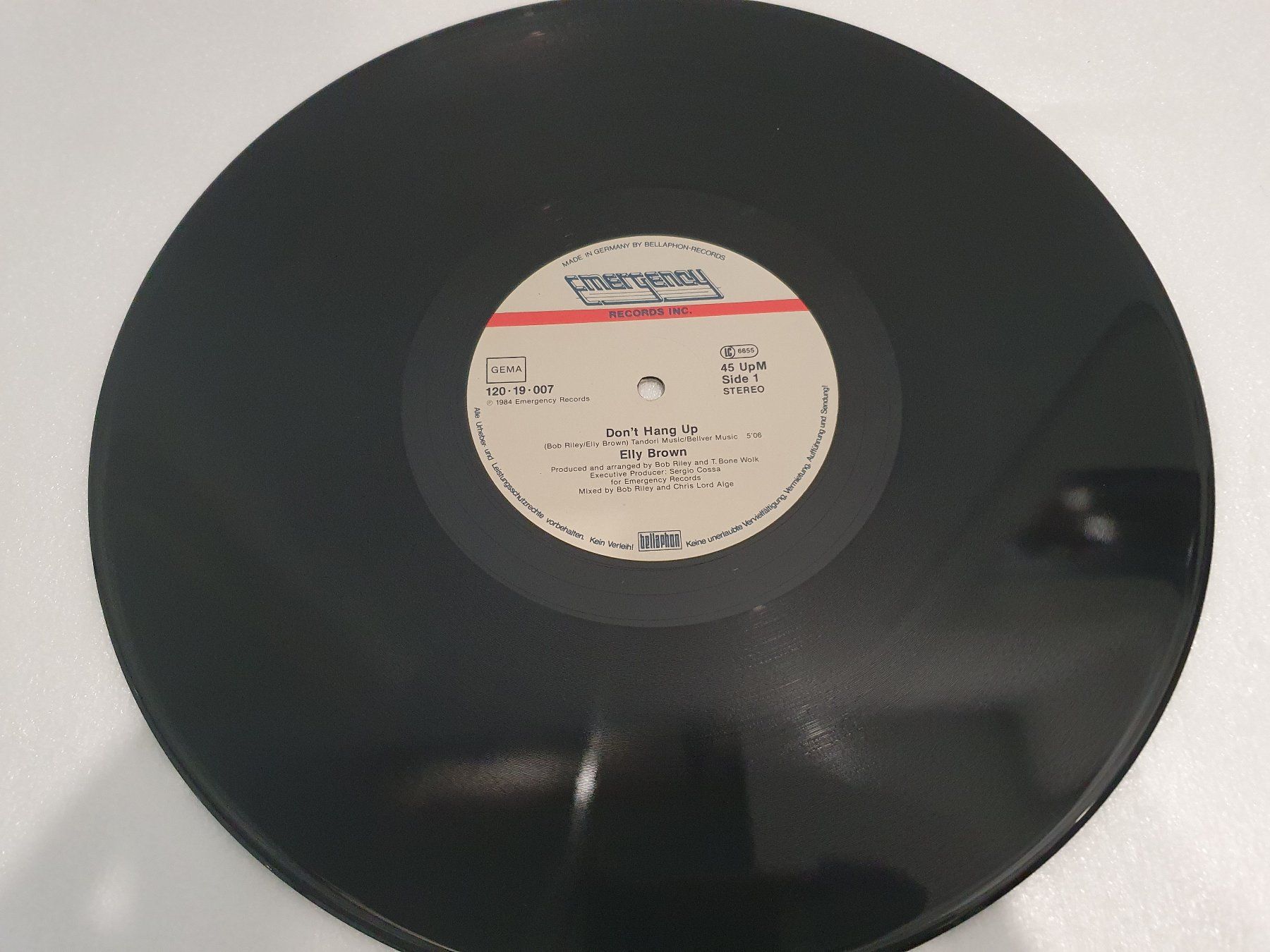 Dischi in vinile: Elly Brown – Don't Hang Up – Usato da Uster venduto da Vinyl-Leidenschaft 2