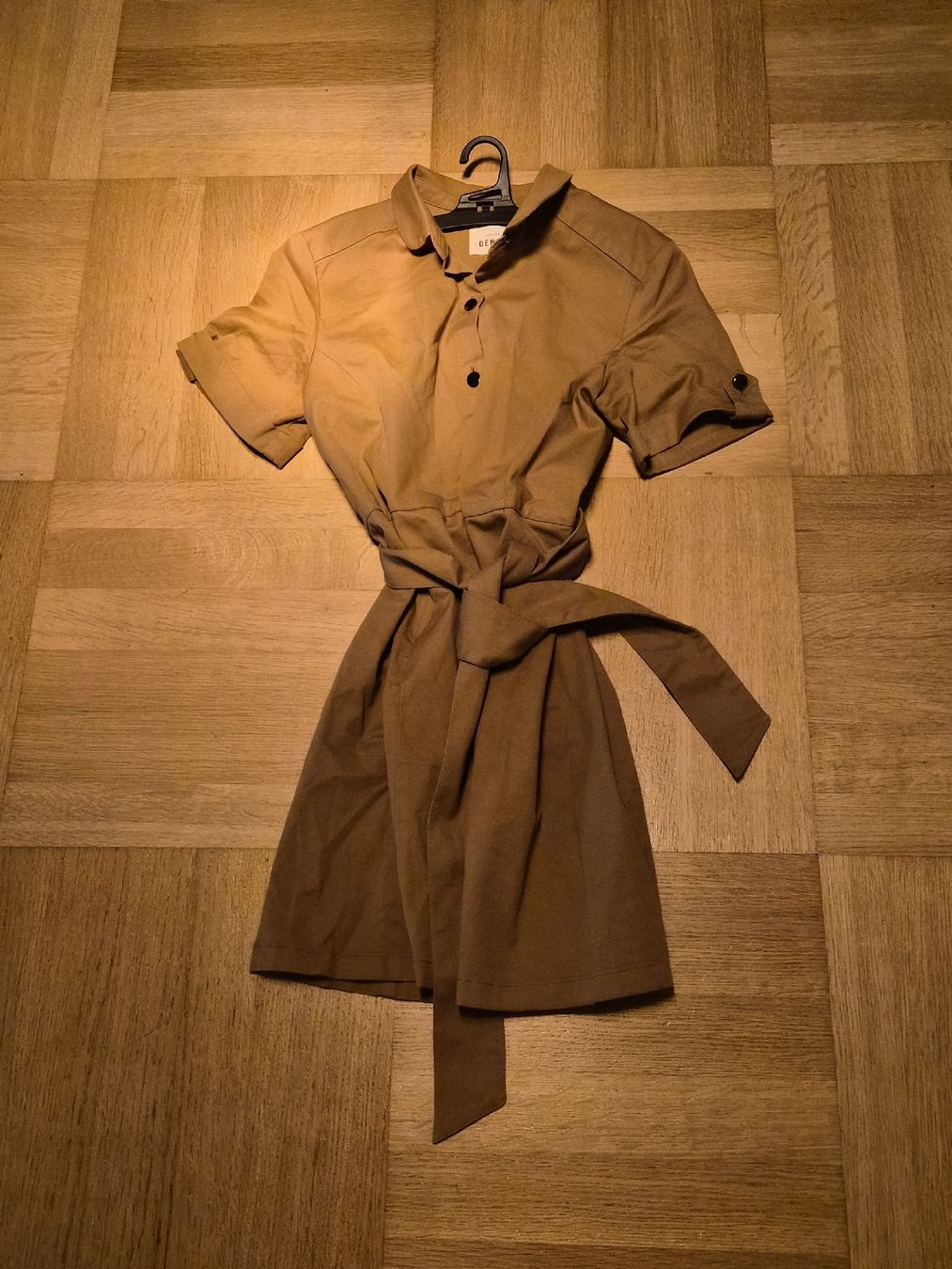 Sezane Vestiti: Robe chemise SÉZANE DENIM camel  taille 38  – Nuovo (secondo la descrizione) da Genève venduto da stepher85 2