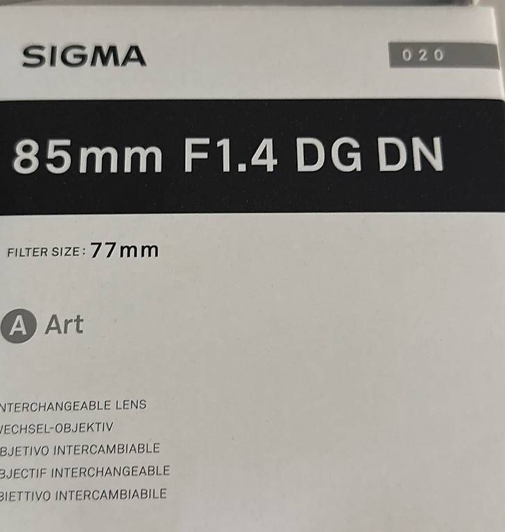 Obiettivi: Sigma 85mm f1,4 L-Mount – Usato da Thun venduto da luc_5g5j 2