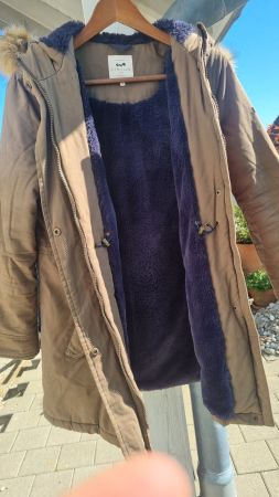 Manteau d'hiver Parka Jacket Kaki pour enfant