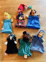 Original vintage Lotte Sievers Hahn Handpuppen
