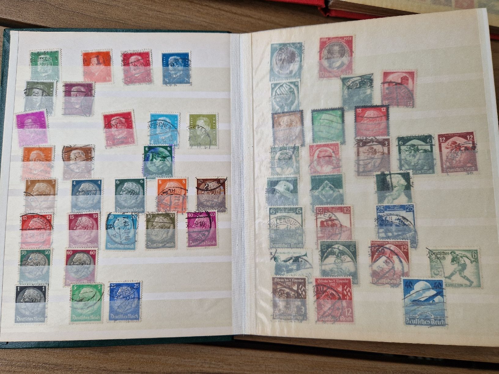 Tutti i francobolli: Deutsches Reich Briefmarken Album – Usato da St. Gallen venduto da Enrico_SG 6