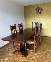 "Klostertisch" mit 5 Stühlen, ein echter Allrounder