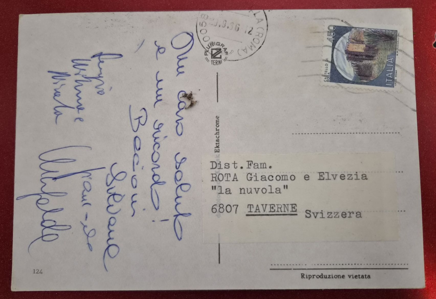 Cartoline postali: Santa Marinella 1986 – Usato da Melchnau venduto da Arthurius 1
