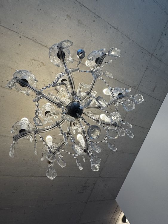 Lustres & lampes de plafonds: Elegante Kristall-Kronleuchter Lampe – D'occasion à Emmenbrücke par sandy.oppliger 6