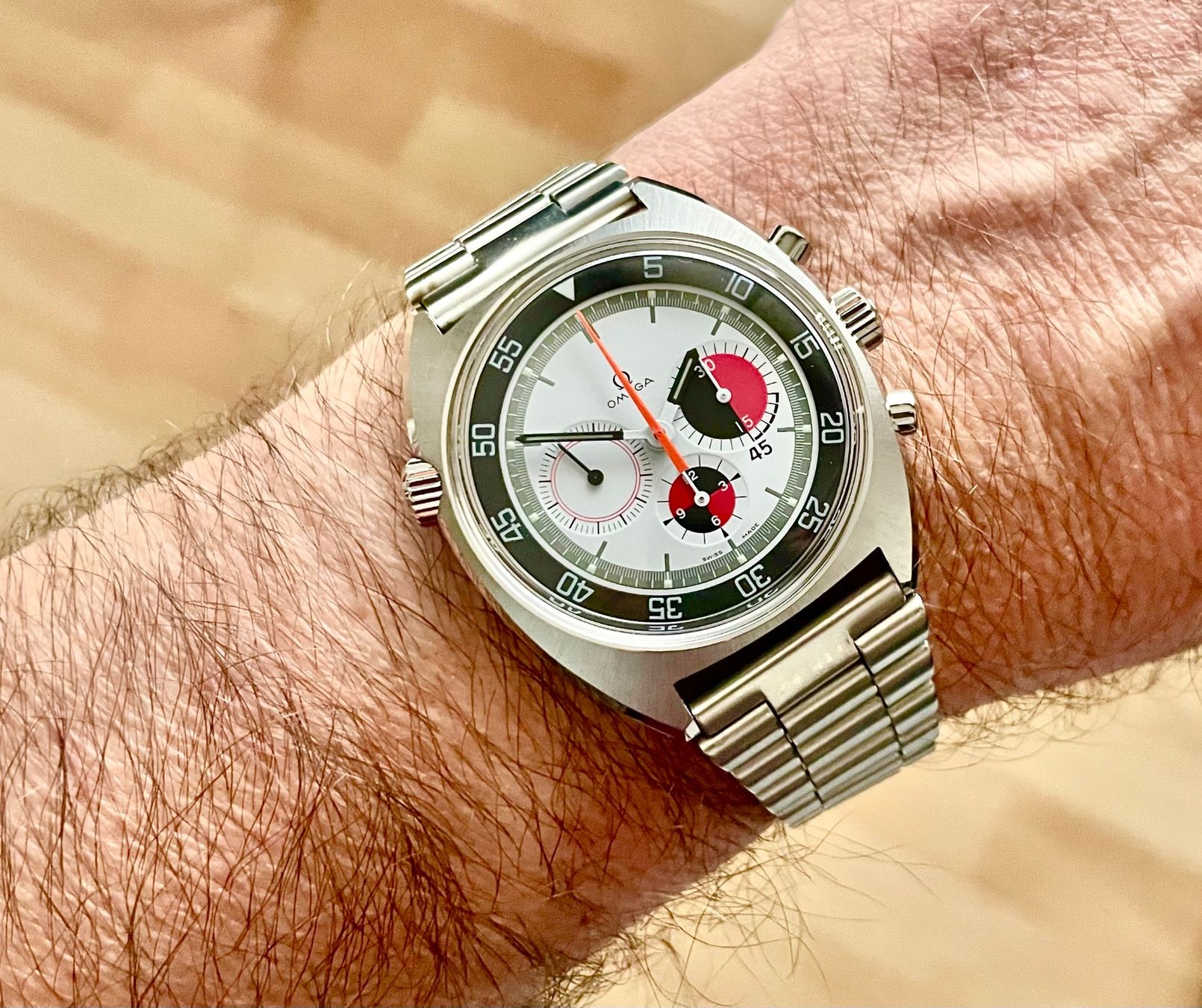 Omega Orologi: Omega Swiss Vintage Chronograph – Usato da lyss venduto da Uhrenparadies 7