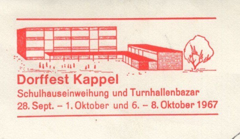 Tous les timbres: KAPPEL  28.9.67    Dorffest - Kappel – D'occasion à Aarau par kufi44 1
