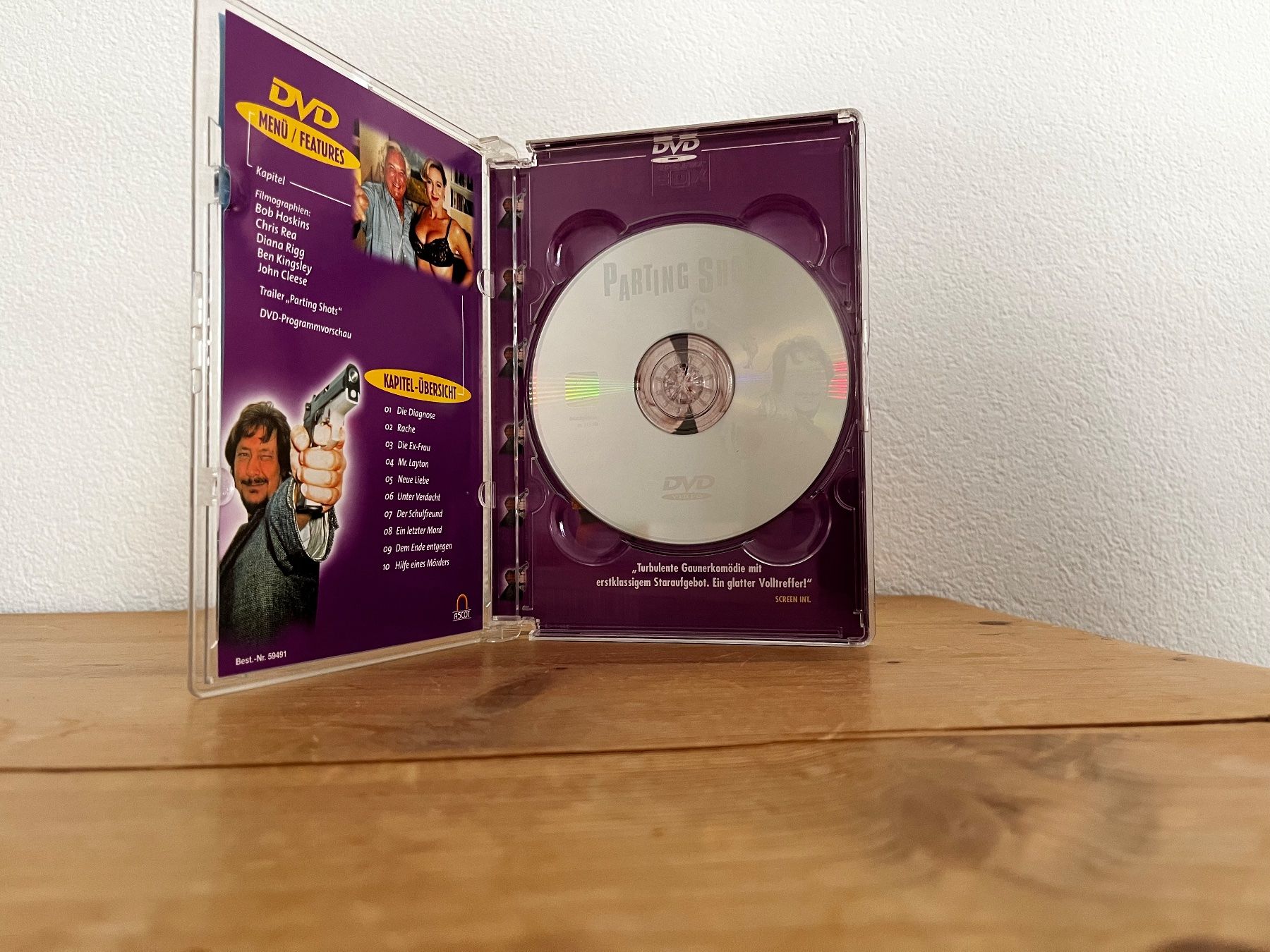 Tutti i DVDs: Parting Shots DVD mit Bob Hoskins – Usato da Bassersdorf venduto da McRob00 1