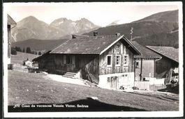 Sedrun, Casa de vacances Venzin Victor, gelaufen 1960