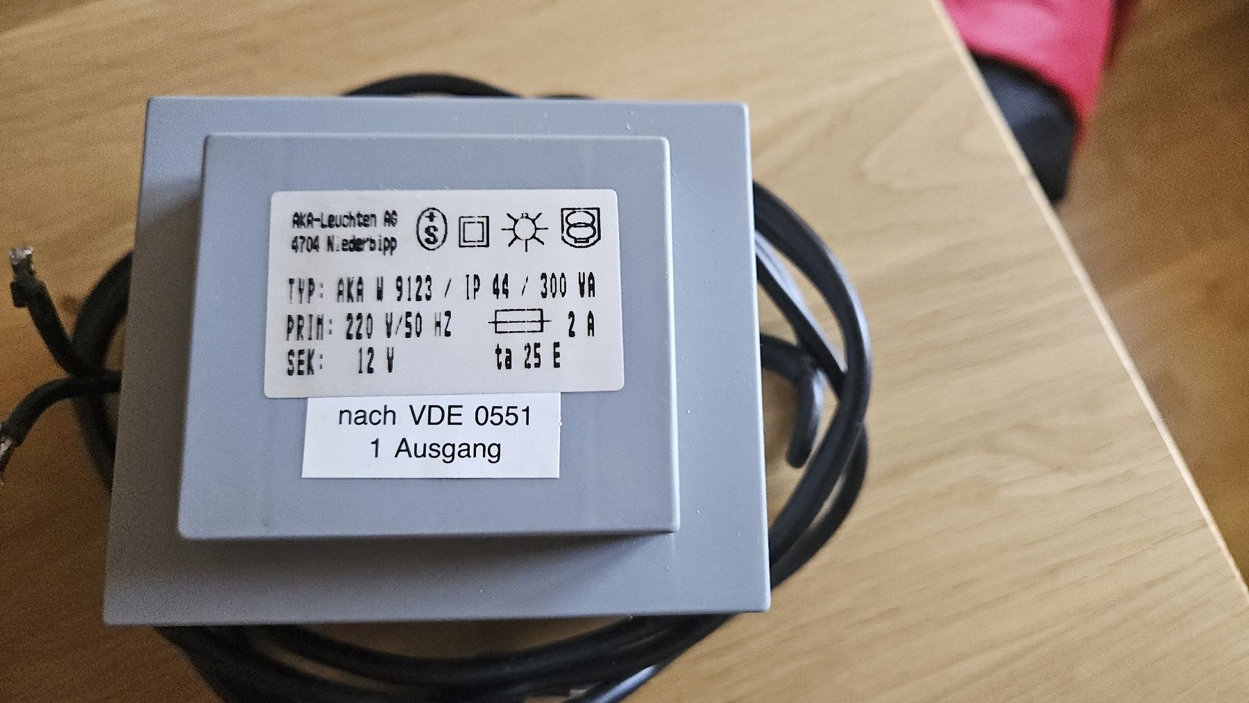 Konverter: Transformateur 220V/12V, 300VA – Gebraucht aus La Tour-de-Treme von Vincentg