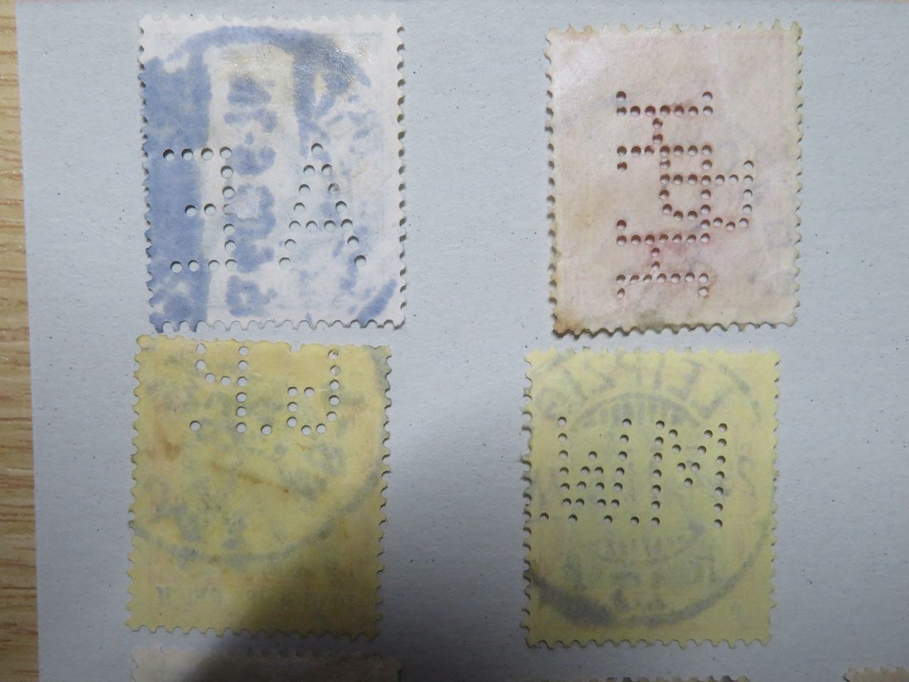Alle Briefmarken: Deutsches Reich Perfins – Gebraucht aus Spreitenbach von heitersberg54 3