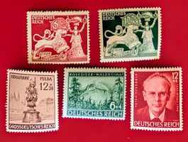 DEUTCHES REICH GOLDSCHMIEDEKUNST FULDA 1942 /43** POSTFRISCH