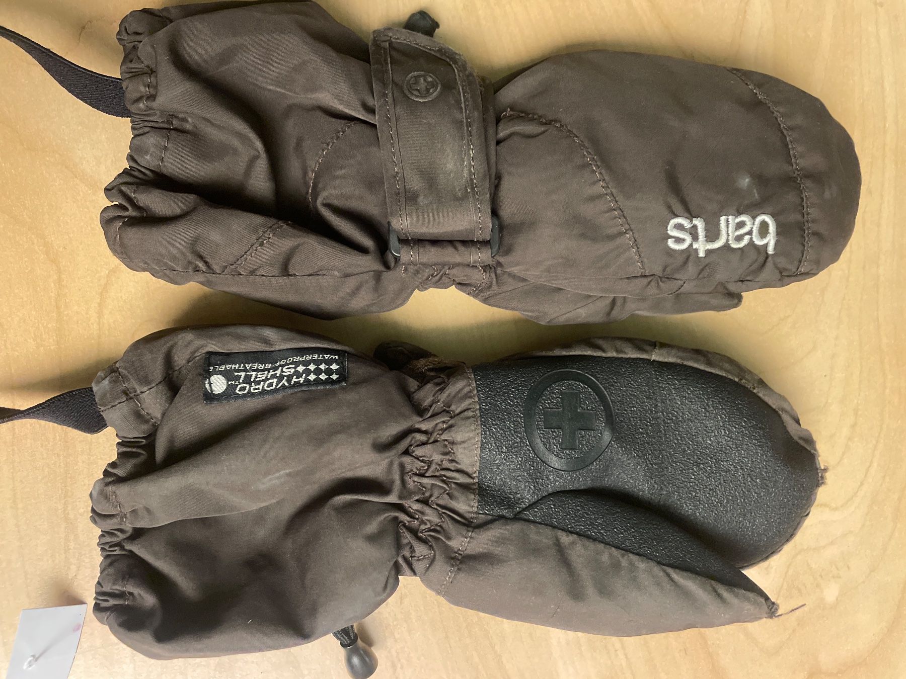 Barts Guanti & manicotti: Braune barts Fausthandschuhe Gr.2 – Usato da Obergerlafingen venduto da cabo4 1