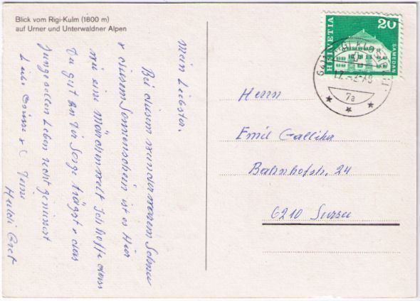 Cartes postales: Rigi Kulm – D'occasion à Binningen par Mountainrider 1