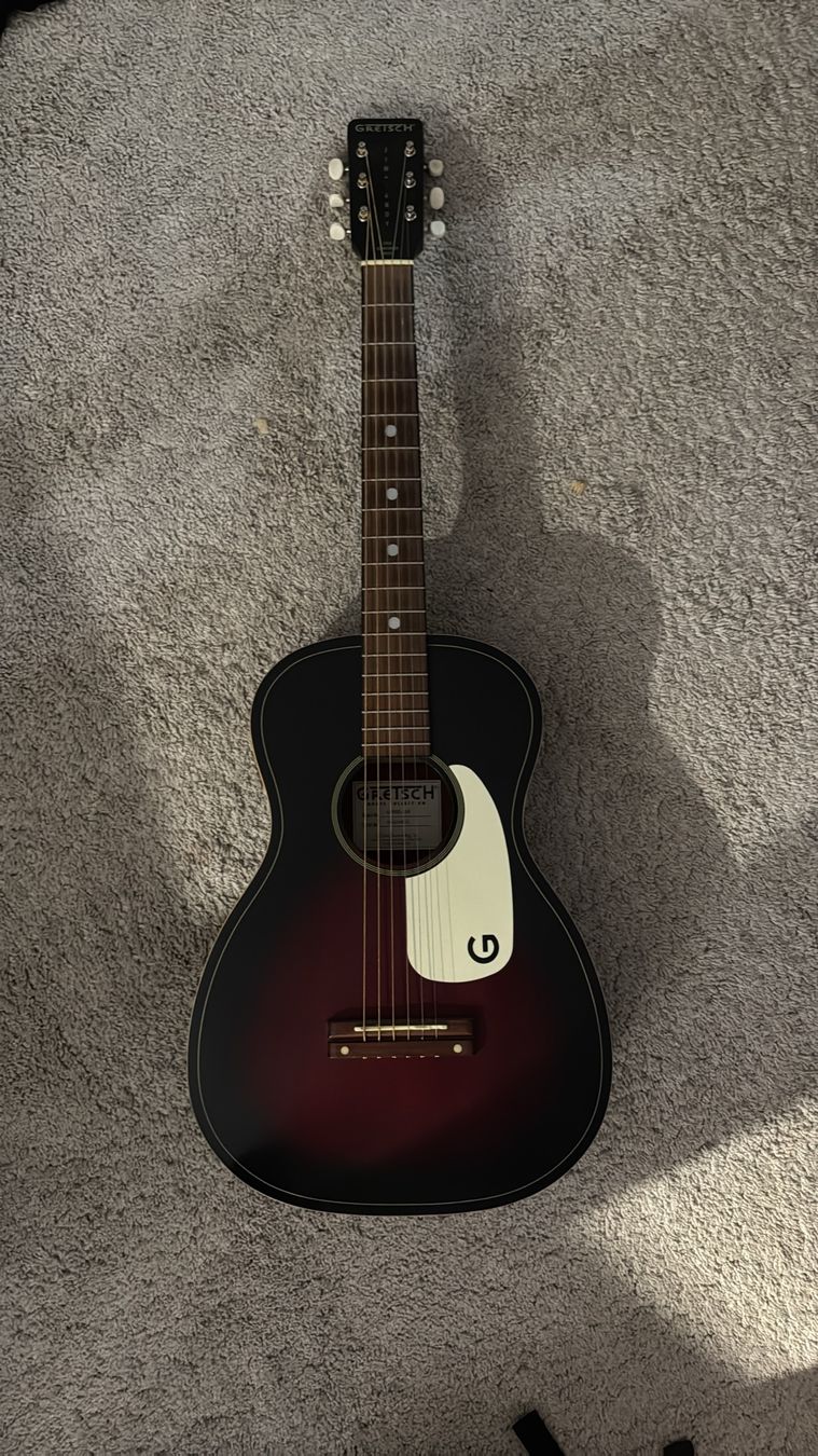 Gretsch Strumenti musicali: Gretsch Jim Dandy Parlor Gitarre – Nuovo (secondo la descrizione) da Basel venduto da Arnim79