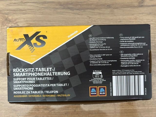 Support: Auto XS Rücksitz Halterung Tablet Smartphone – Neuf avec emballage d'origine à Opfikon par MKT1909 1