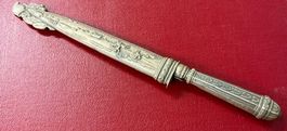 Antikes Jagdmesser, (Gauscha)