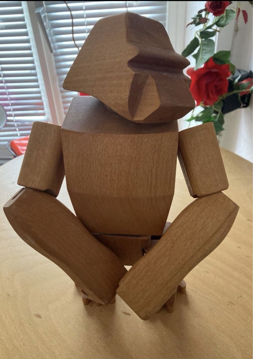 Statuette: Hanno der Gorilla Holzfigur – Usato da Rapperswil SG venduto da lilkate