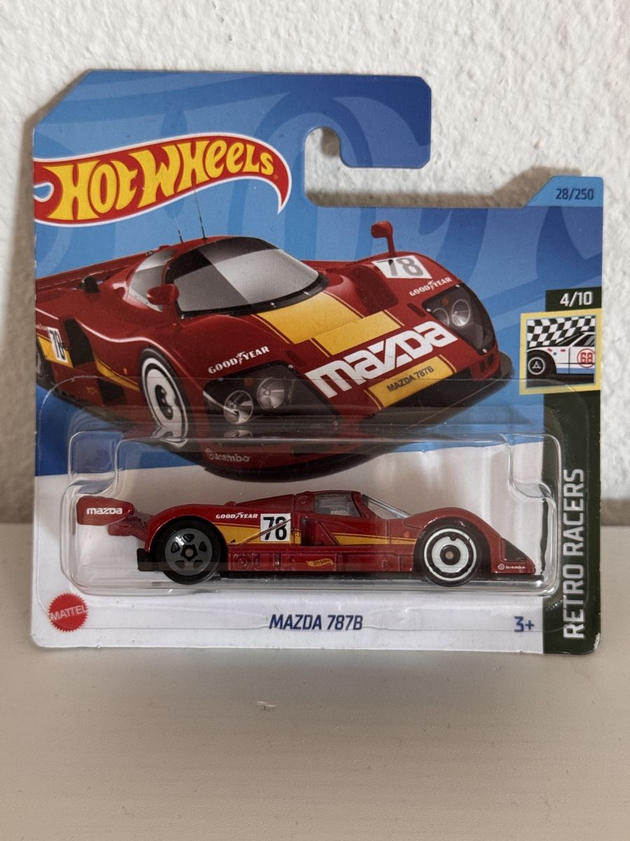 Hot Wheels Modellini d'auto: Hot Wheels Mazda 787B Retro Racers  – Nuovo e nell'imballaggio originale da Oberhasli venduto da digital-capture