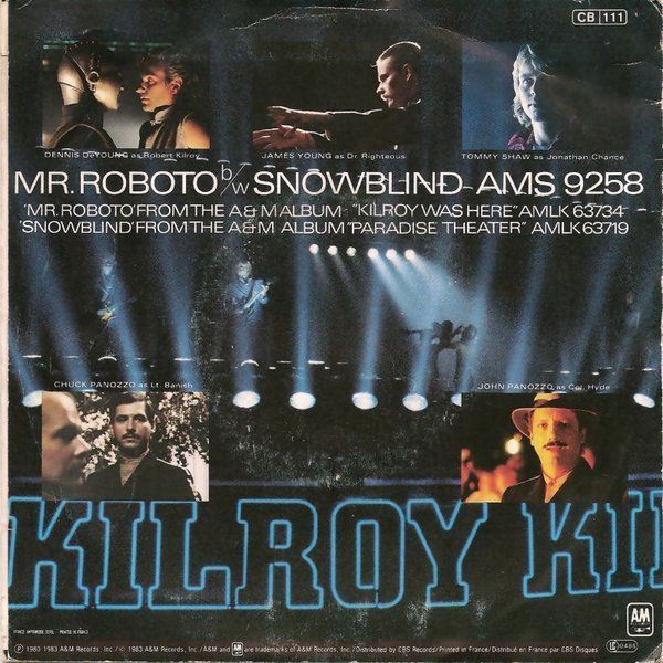 Schallplatten: Styx: Mr. Roboto 7" – Gebraucht aus Steinhausen von Vilivinili 1