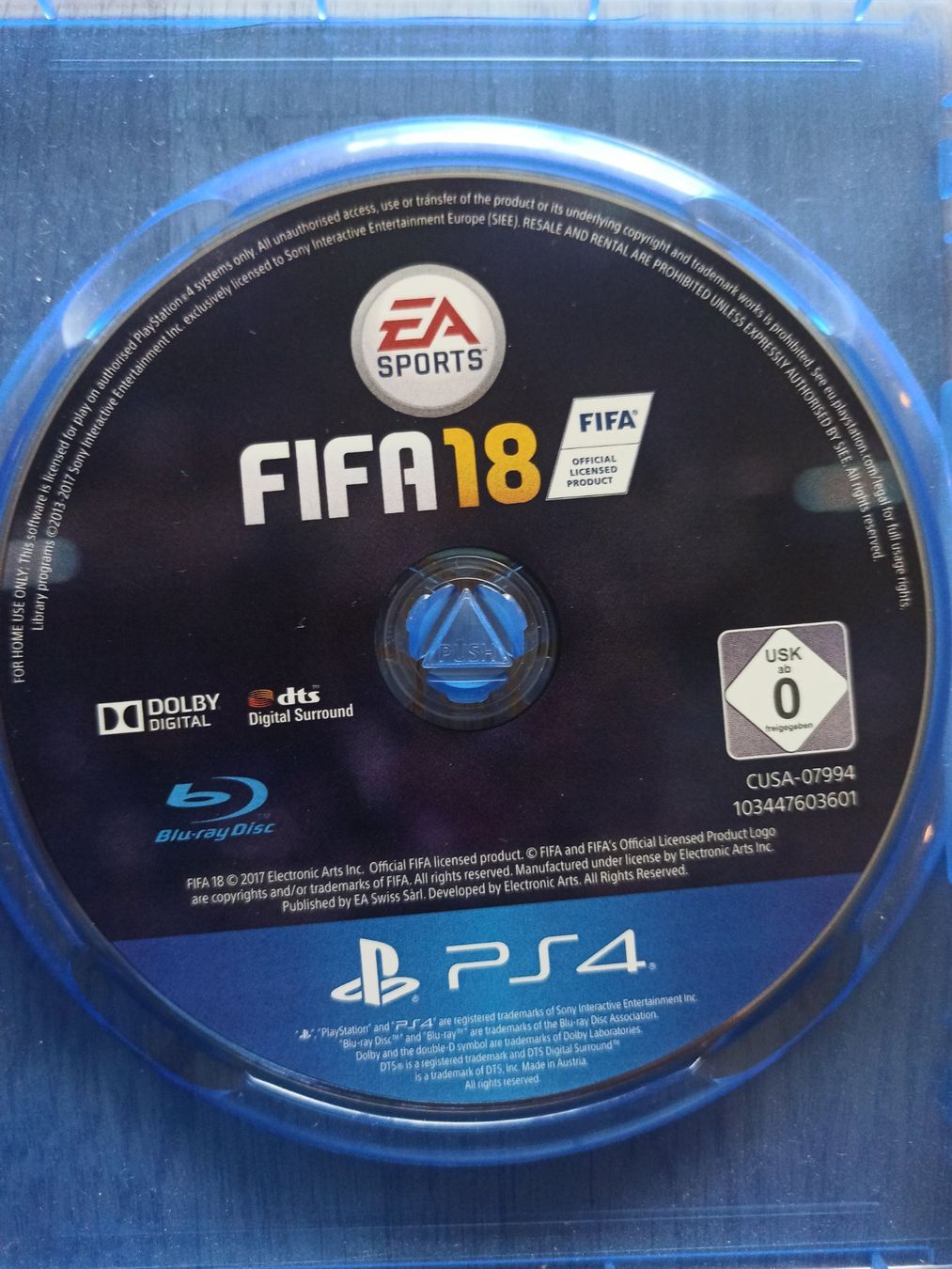 Spiele: FIFA 18 PS4 / PS5 – Gebraucht aus Oberweningen von mar_87mx
