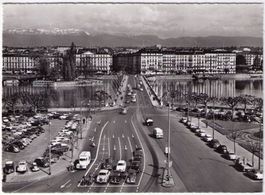 Genf / Genève -  Le Pont du Mont-Blanc