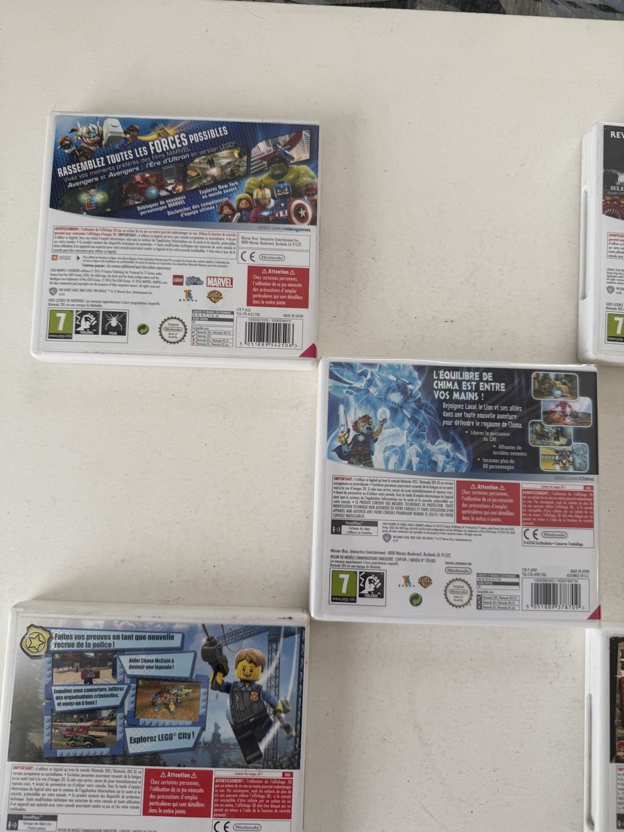 Lego Spiele: Lot 5 jeux Lego Nintendo 3DS – Gebraucht aus Genève von sho_67qj 3
